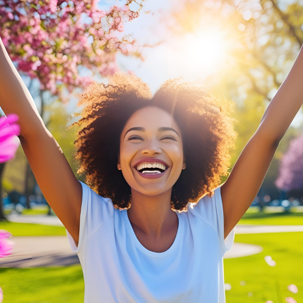Freedom and happy woman! Jesus loves pastors wives, too!
